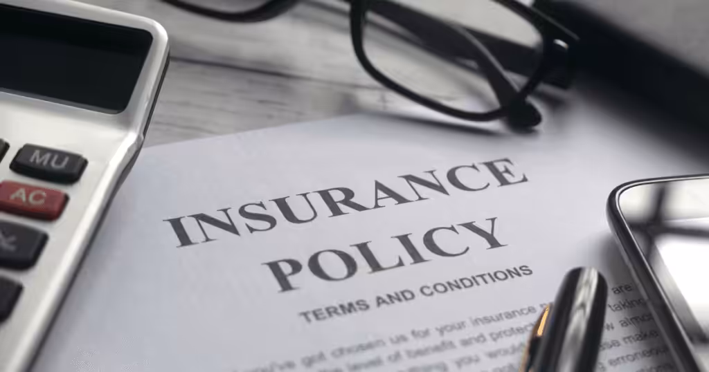 Insurance policy and clinical paperwork for anxiety therapy in Houston illustrating the transparent billing and coordination process at Acceptance Path Counseling