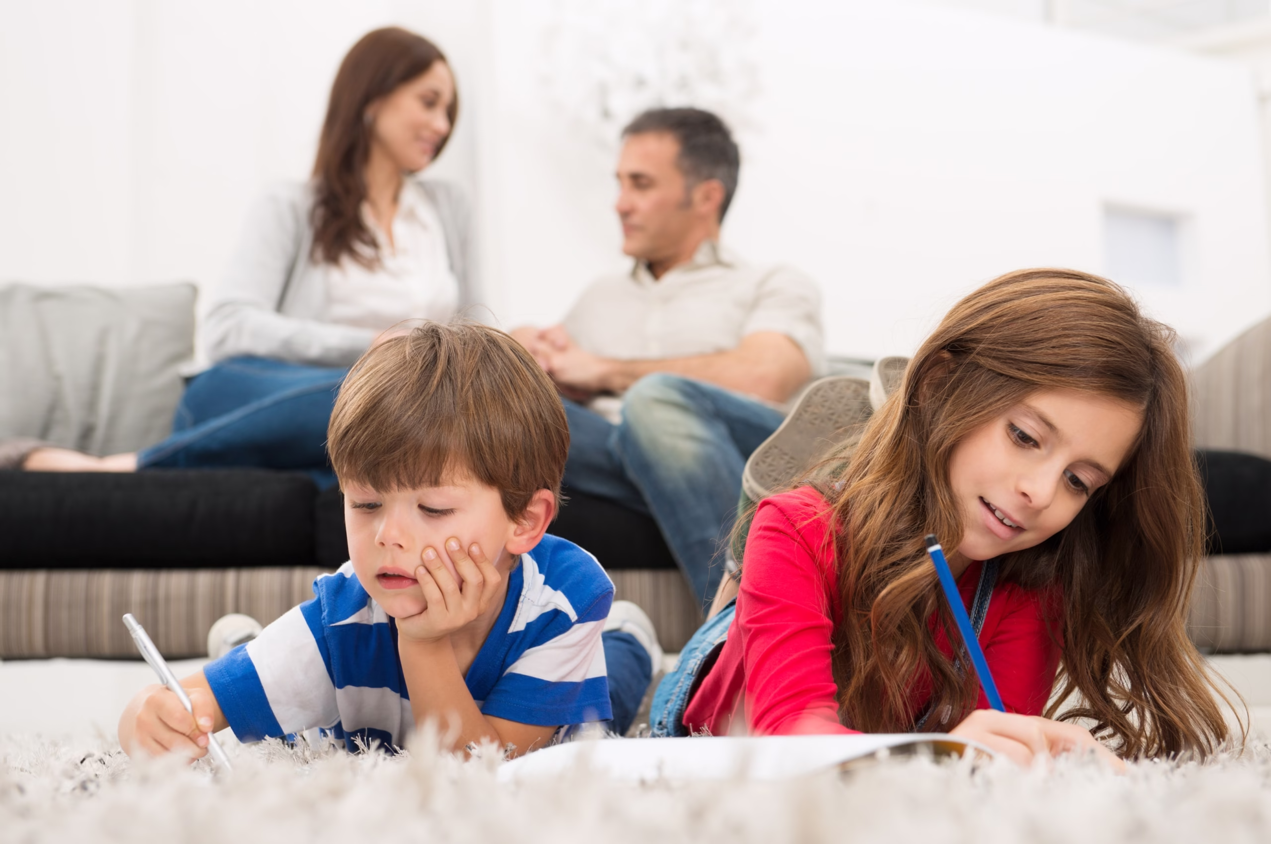 Parent giving clear step by step directions to a child with ADHD