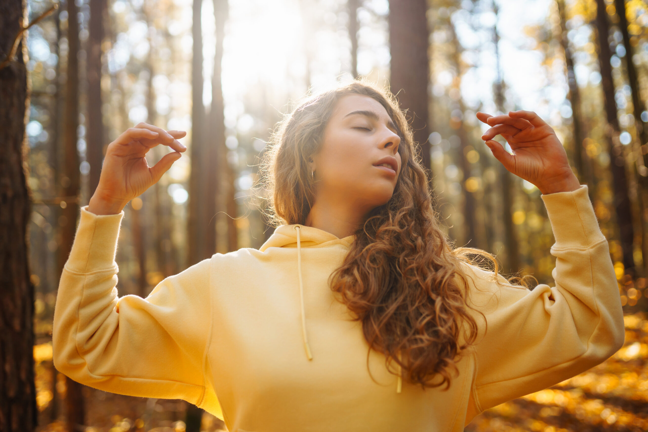 A professional in Houston Willowbrook experiencing the space and ease that comes from breaking the OCD cycle with clinical support from Acceptance Path Counseling