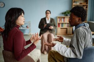 Professional counselor providing trauma focused therapy for emotional healing and recovery