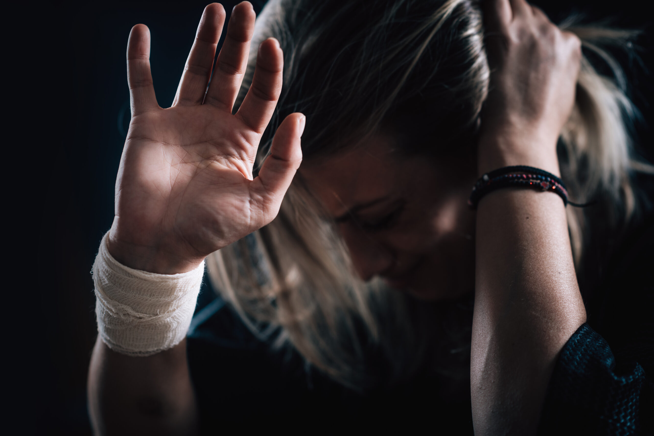 Female Mental Health Patient with Depressive Disorder Acceptance Path Counseling Trauma focused therapy counseling session helping individuals develop healthier coping skills