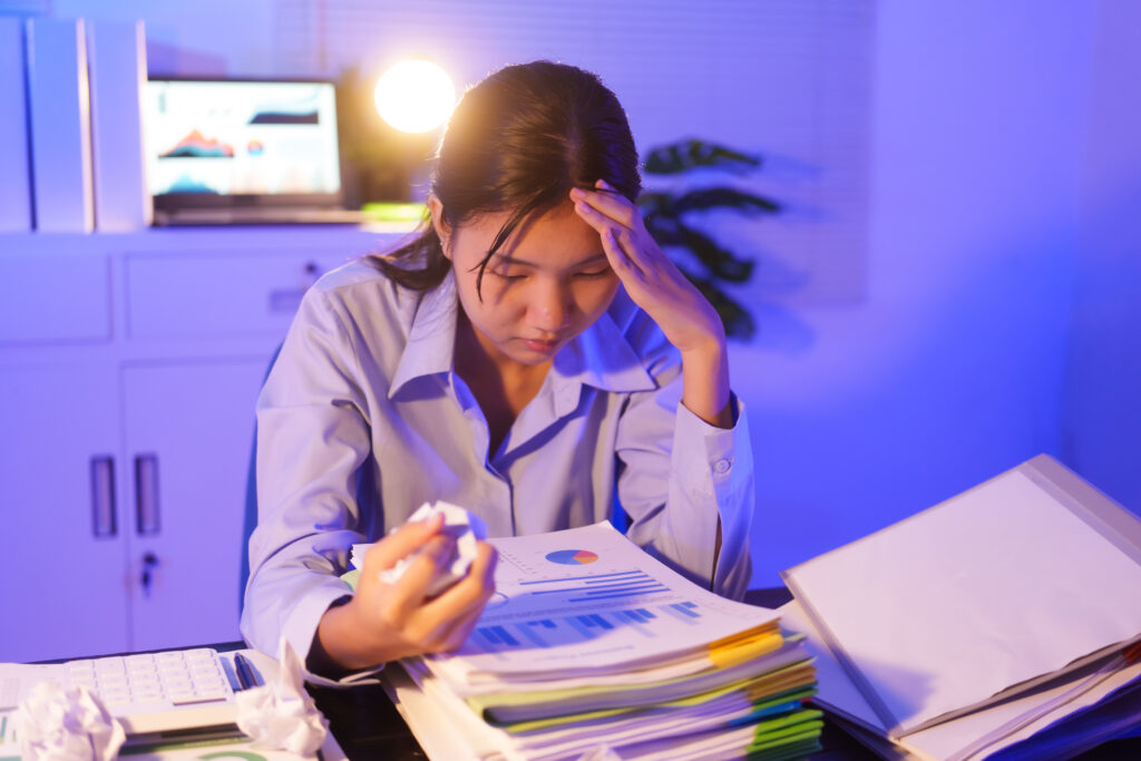 Person experiencing False Memory OCD while replaying past conversations and events