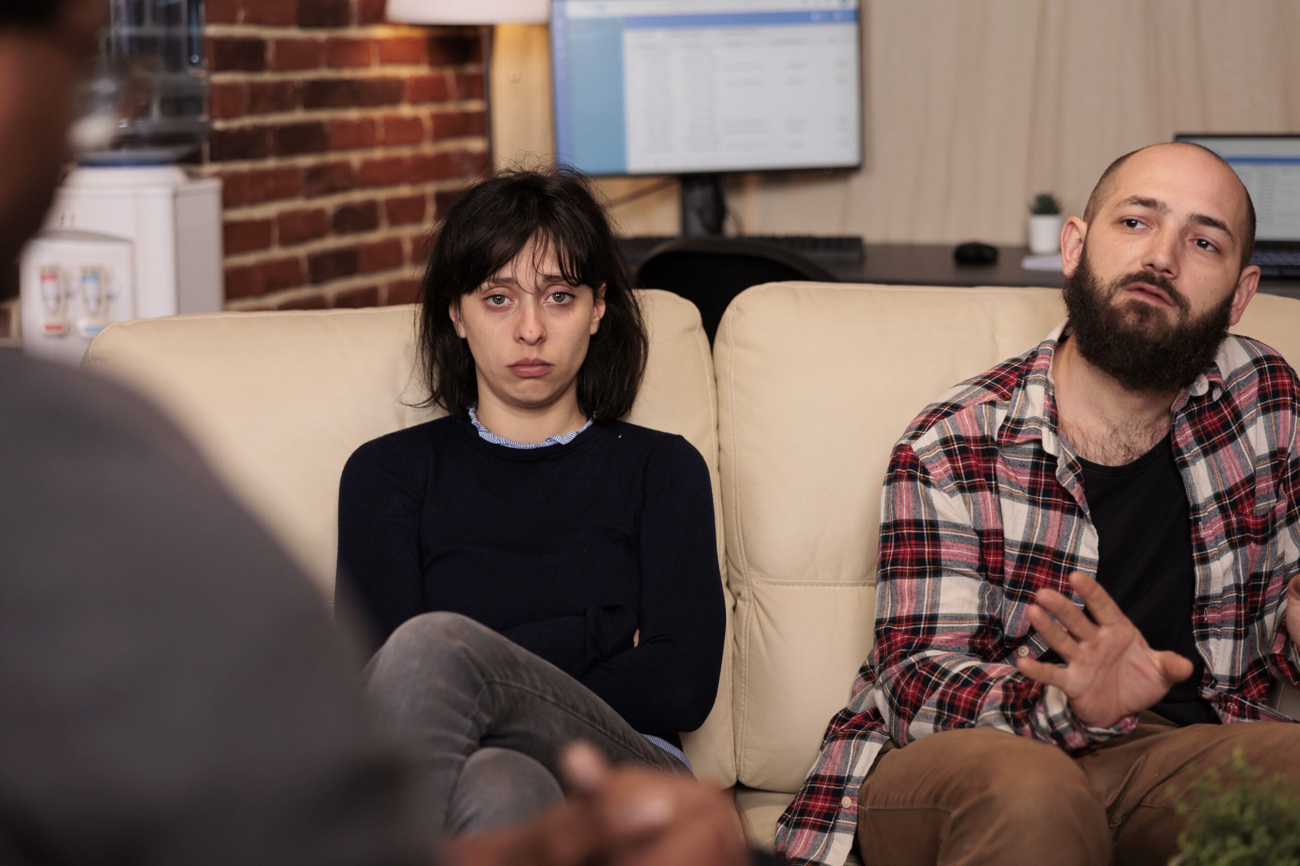 Illustration of a BPD episode showing emotional distress and difficulty coping