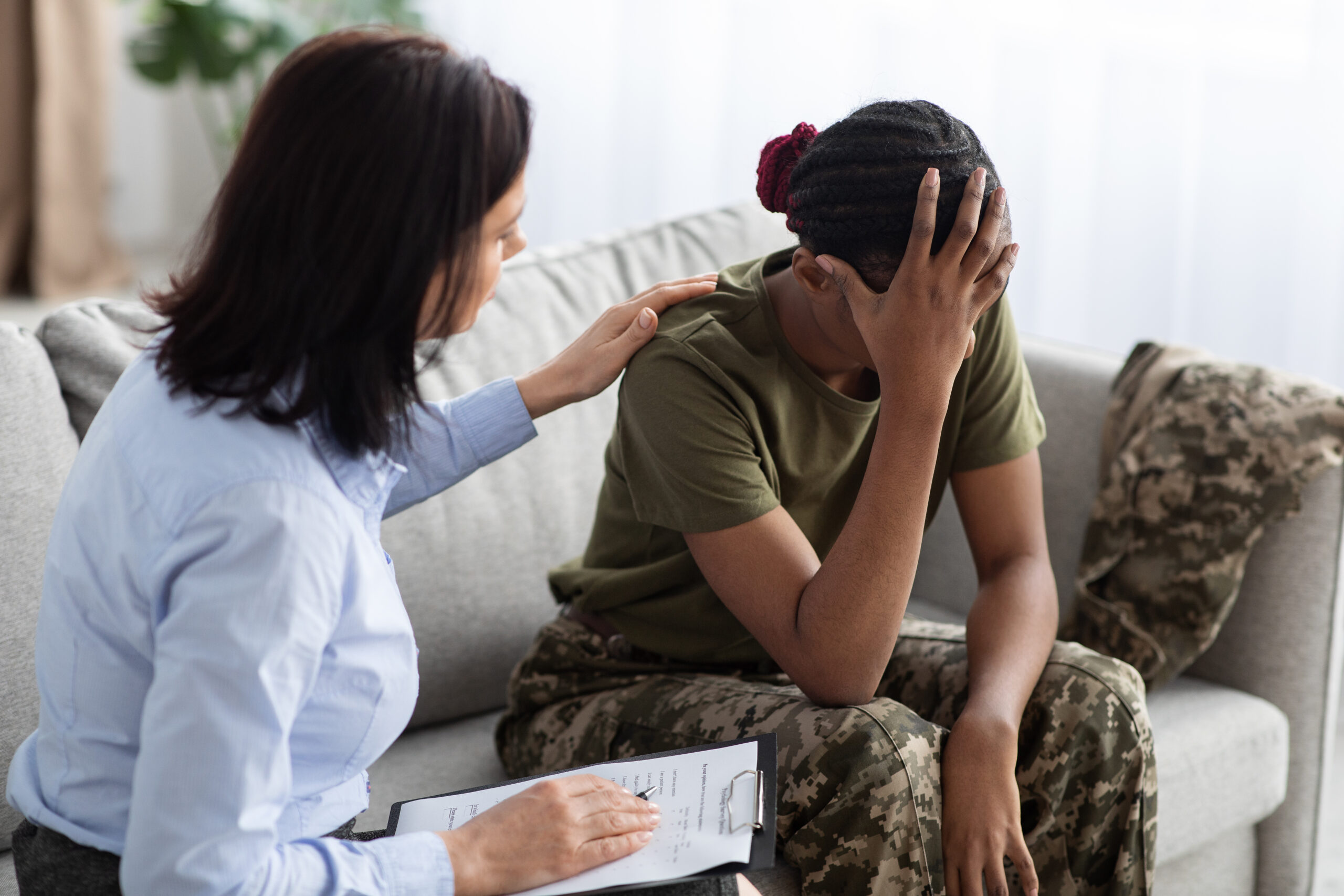 Therapist explaining why mental health awareness is important for recognizing distress and seeking support