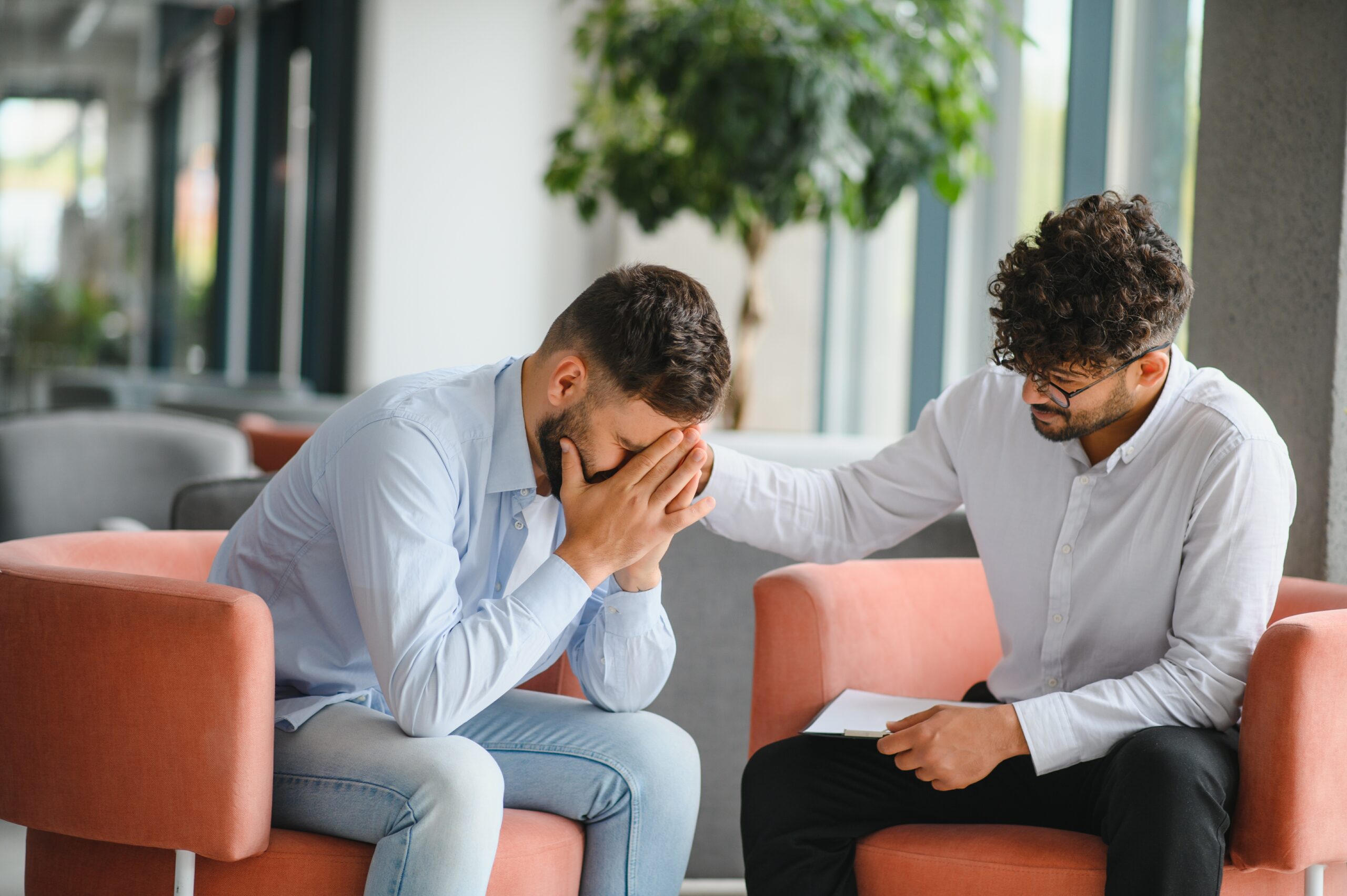 Burnout vs depression visual comparing role specific stress with broader emotional disconnection