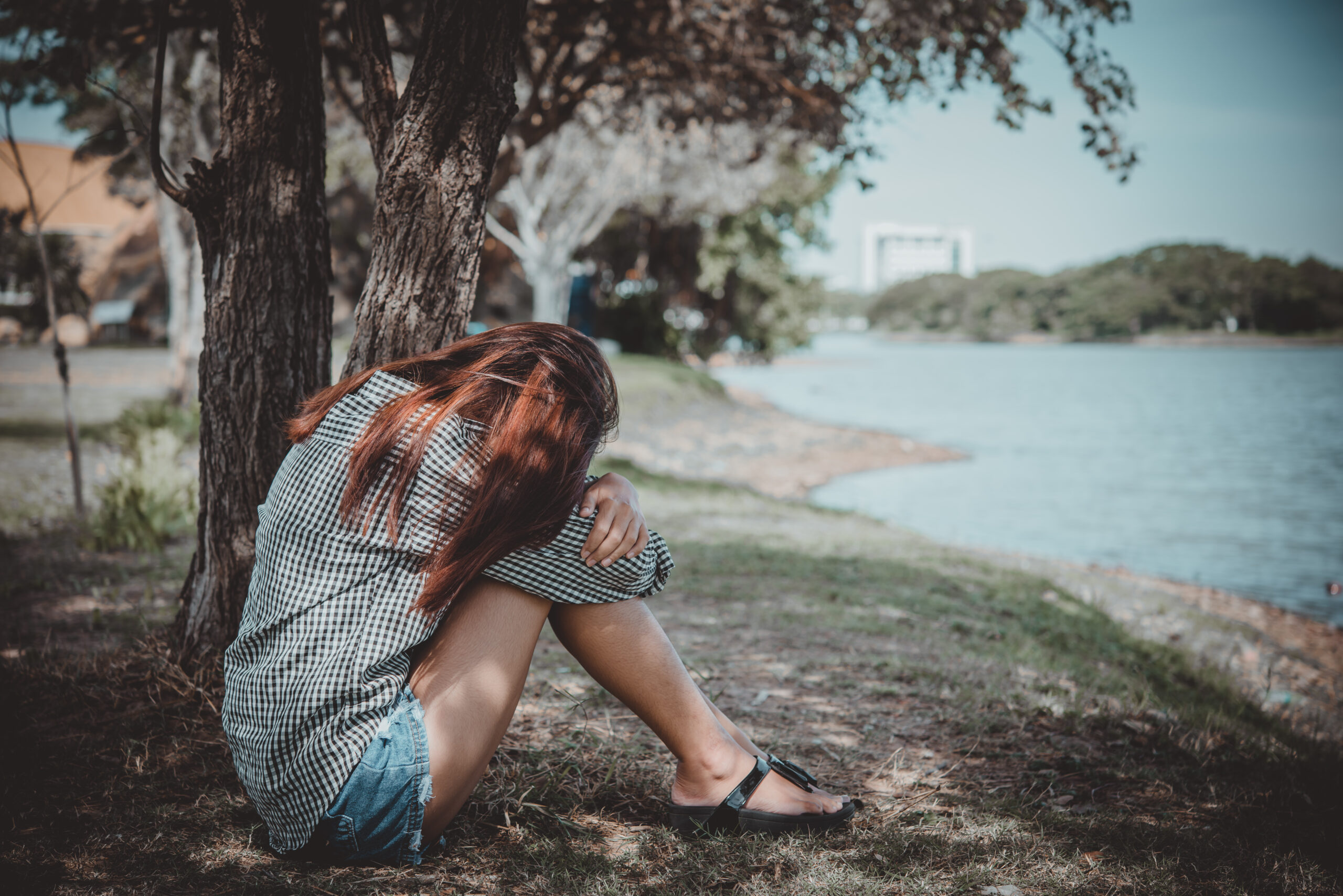 Person reflecting on BPD self sabotage patterns after an emotionally intense interaction