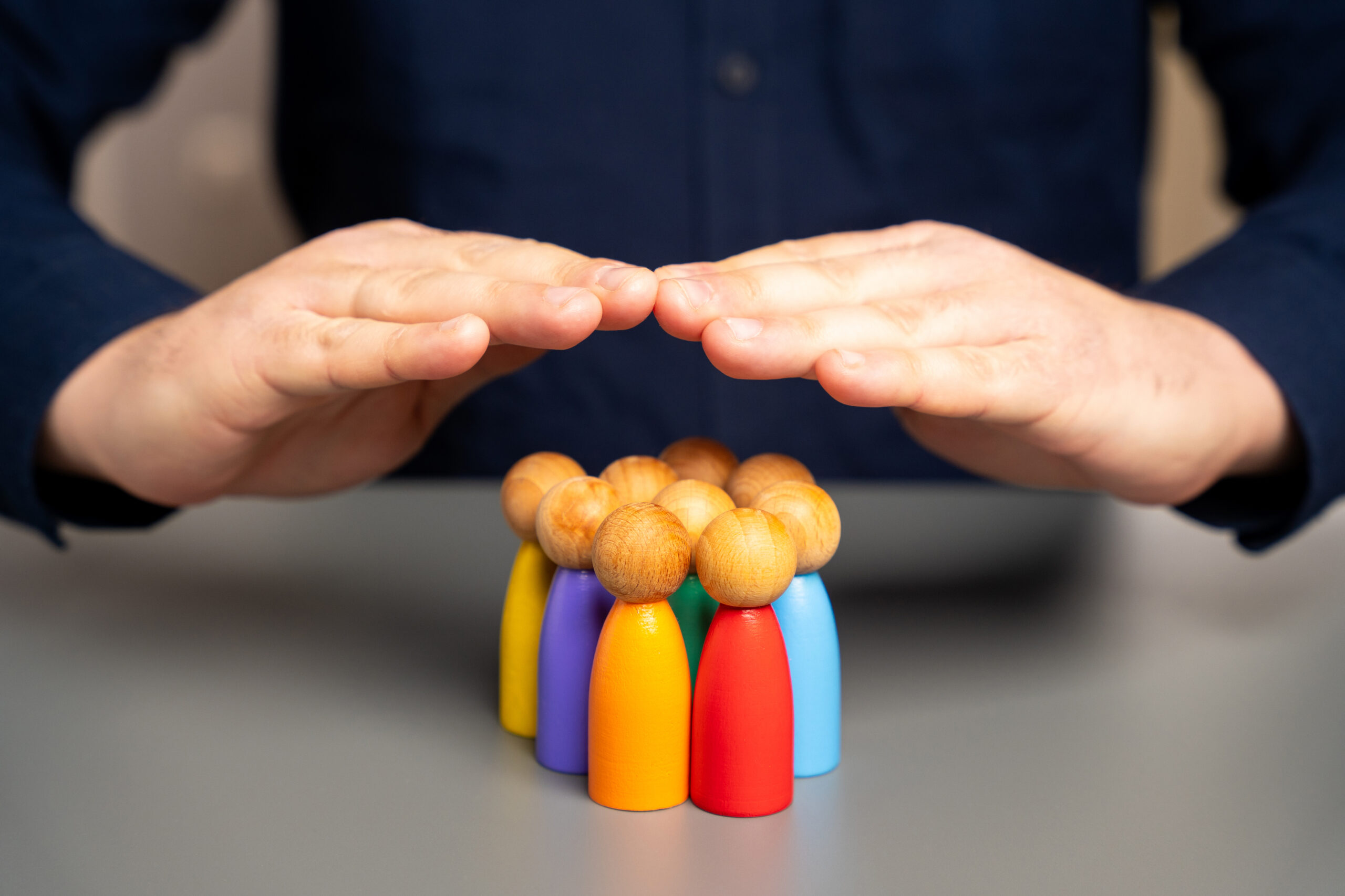 Person reviewing completed work because of responsibility OCD fears